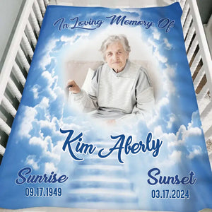 In Loving Memory Memorial Gift Loss Of Mother Memorial Photo Blanket