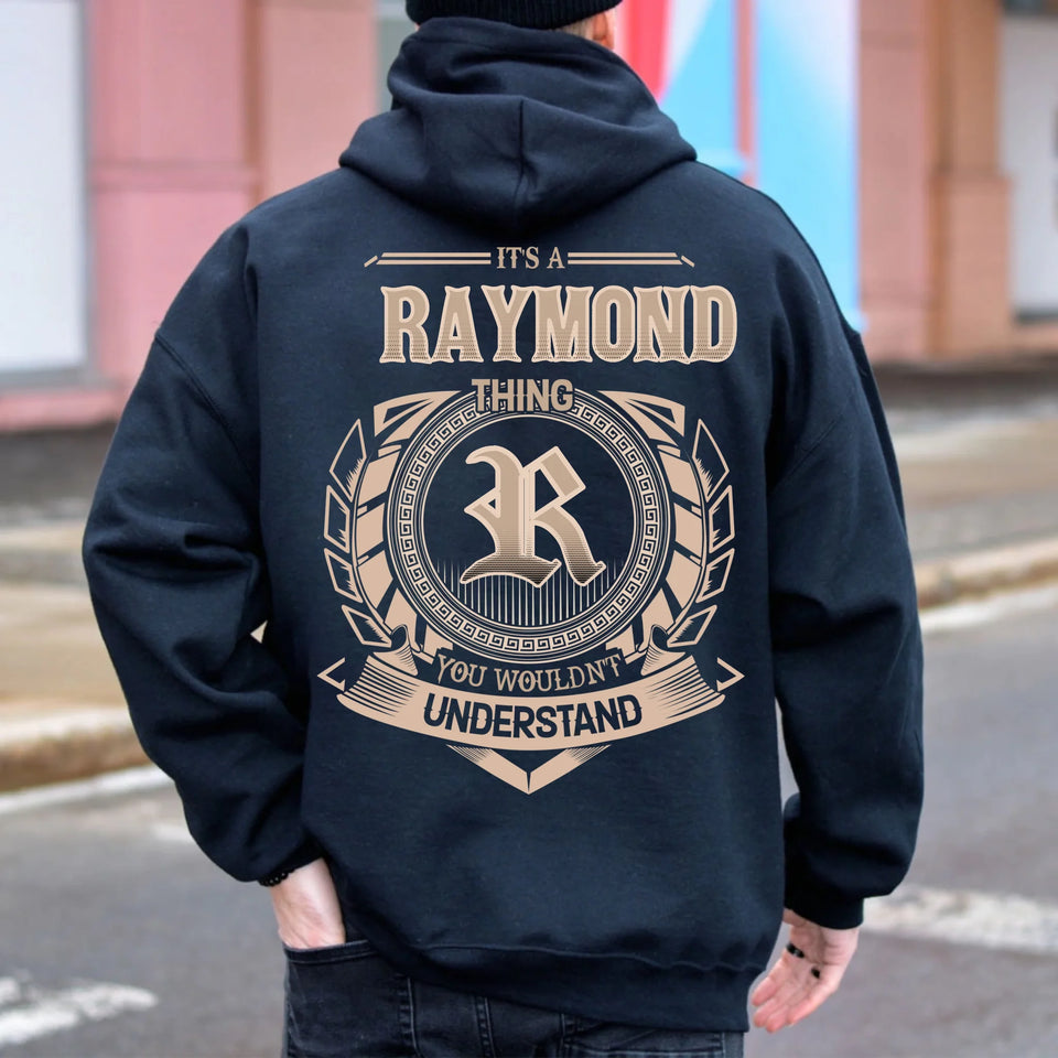 It’s A/An Your Name Thing Personalized Hoodie with Name, Gift for Dad, Grandpa, Husband