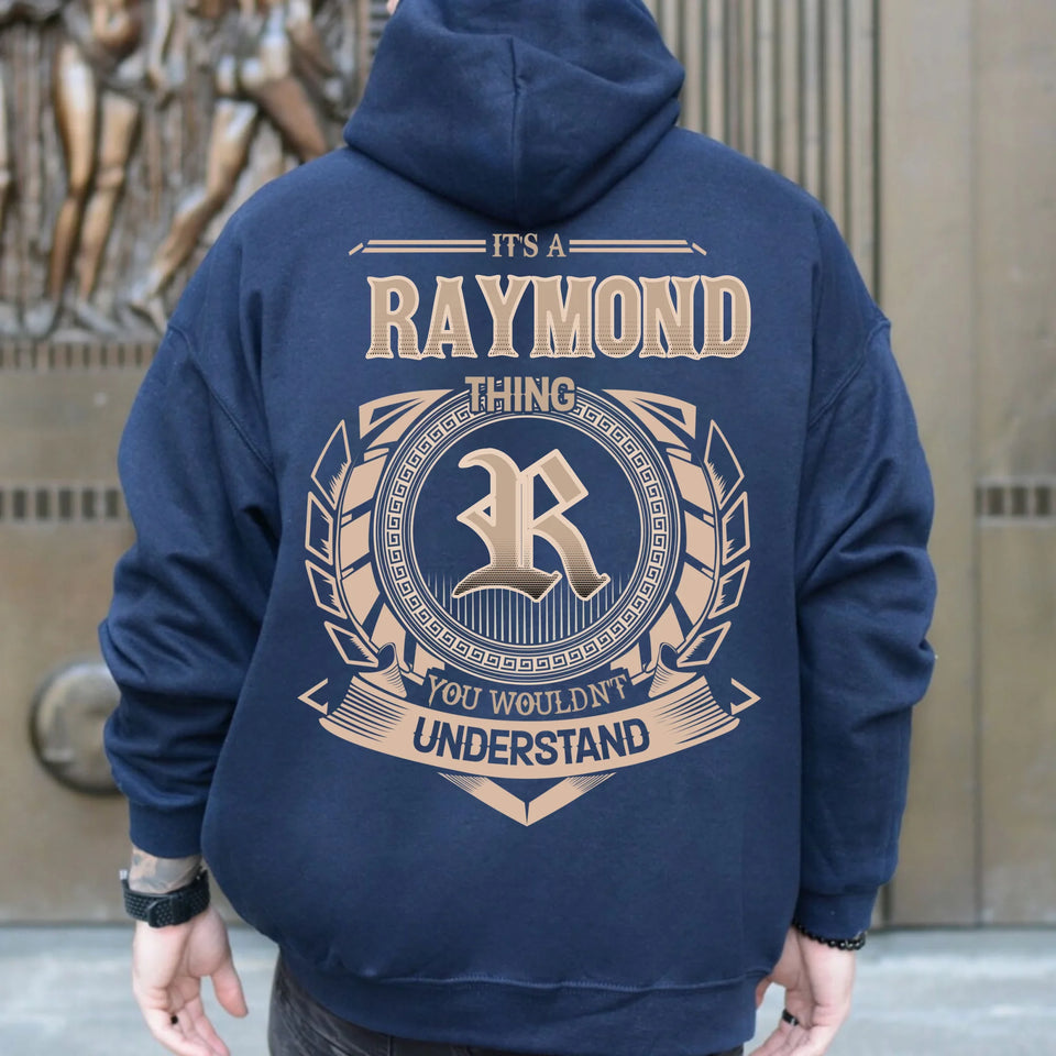 It’s A/An Your Name Thing Personalized Hoodie with Name, Gift for Dad, Grandpa, Husband