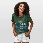 Custom Name T-Shirt - It’s A Name Thing - Crown Ribbon Typography-1