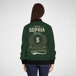Personalized Name Bomber Jacket - It's A Name Thing - Vintage Crest Style-1