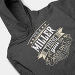 Custom Name Hoodie - It’s A Name Thing - Vintage Typography Front