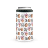Custom Best Dad Ever Gift for Dad Father's Day Gift Baby Face Photo Funny 4-in-1 Can Cooler Tumbler