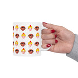 Custom Baby Face Mug, Funny Coffee Cup Gift for Mom, Dad, Grandma, Grandpa