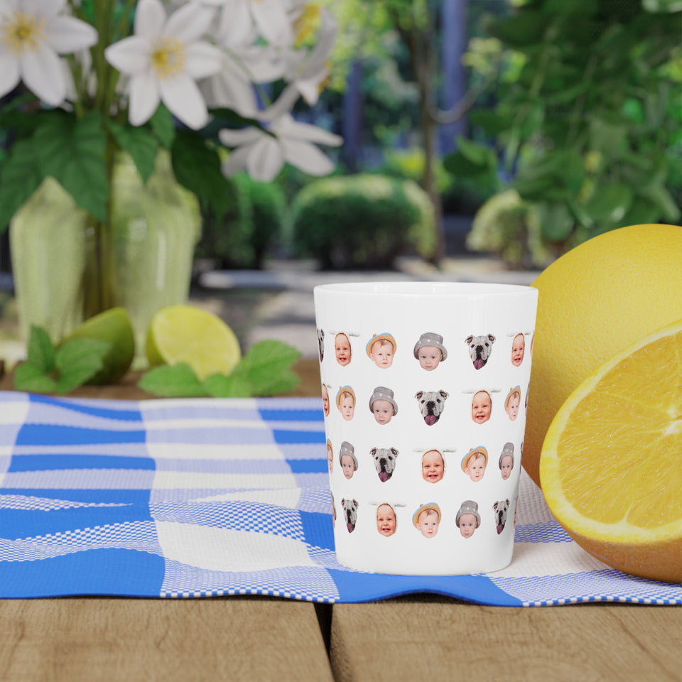 Custom Baby Face Shot Glass – Funny Personalized Shot Glass Gift for Mom, Dad, Grandma, or Grandpa