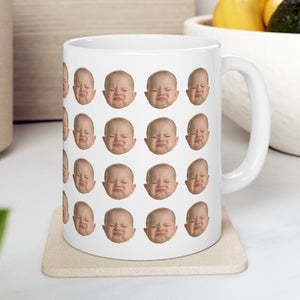 Faces Mug, Custom Face mug, Funny photo Mug, Custom Mug, Personalized Coffee Mug, Coffee Mug with Pictures, Coffee Mug Gift, Baby Face Mug