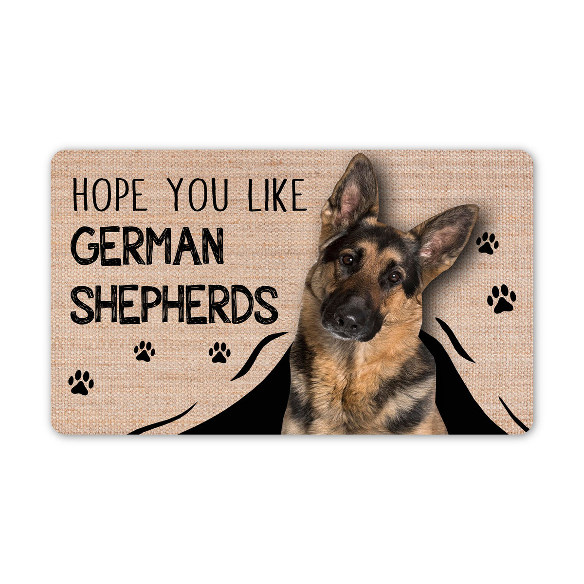Hope You Like German Shepherds Welcome Mat, Perfect Gift for Dog