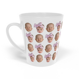 Personalized Baby Face Photo Funny Latte Mug, Gift For Mom, Dad, Grandma, Grandpa