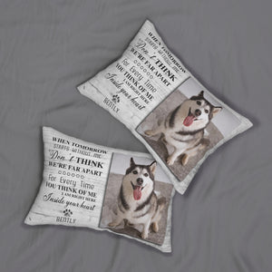 Pet Loss Gift, Dog Sympathy Gifts, Loss Of Pet Gift,Pet Sympathy Gifts, Loss Dog Gift Personalized Throw Pillow