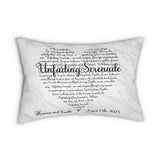 Song Lyrics Pillow ,Anniversary Gift, Wedding Gift, Custom First Dance for Anniversary Gift, Personalized One Year Anniversary Throw Pillow