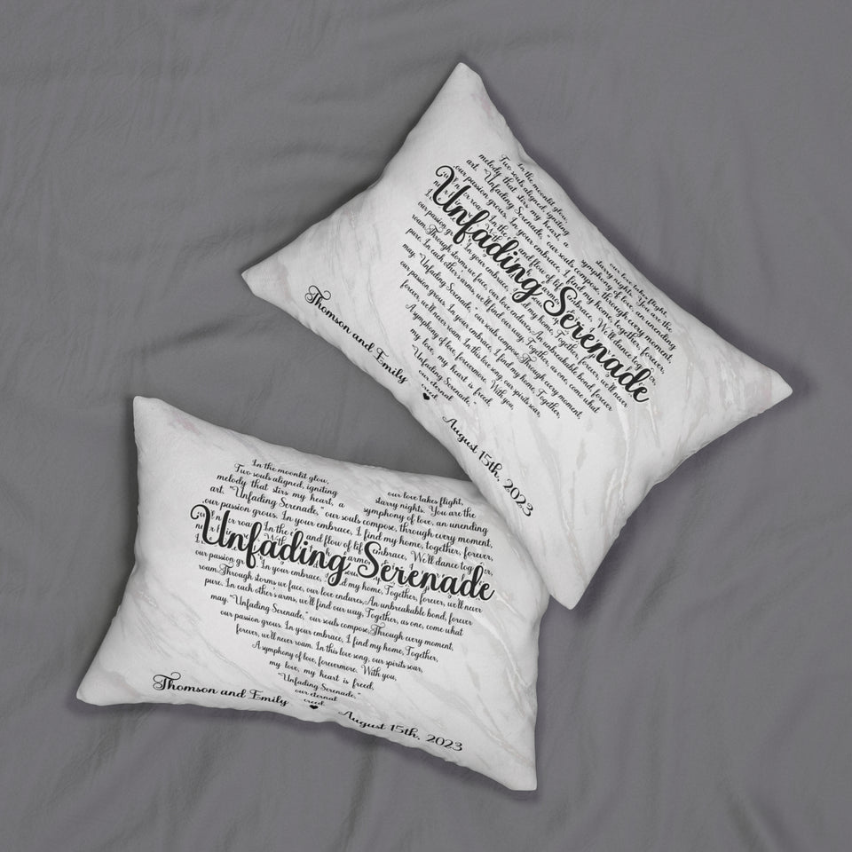 Song Lyrics Pillow ,Anniversary Gift, Wedding Gift, Custom First Dance for Anniversary Gift, Personalized One Year Anniversary Throw Pillow