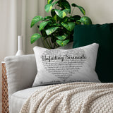Song Lyrics Pillow ,Anniversary Gift, Wedding Gift, Custom First Dance for Anniversary Gift, Personalized One Year Anniversary Throw Pillow
