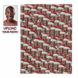 Custom Any Photo Face Funny Christmas Fleecee/Sherpa Blanket - GreatestCustom