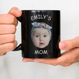 Custom Baby Photo Face Mug, Mug Gift For New Mom, New Mom Birthday Gift