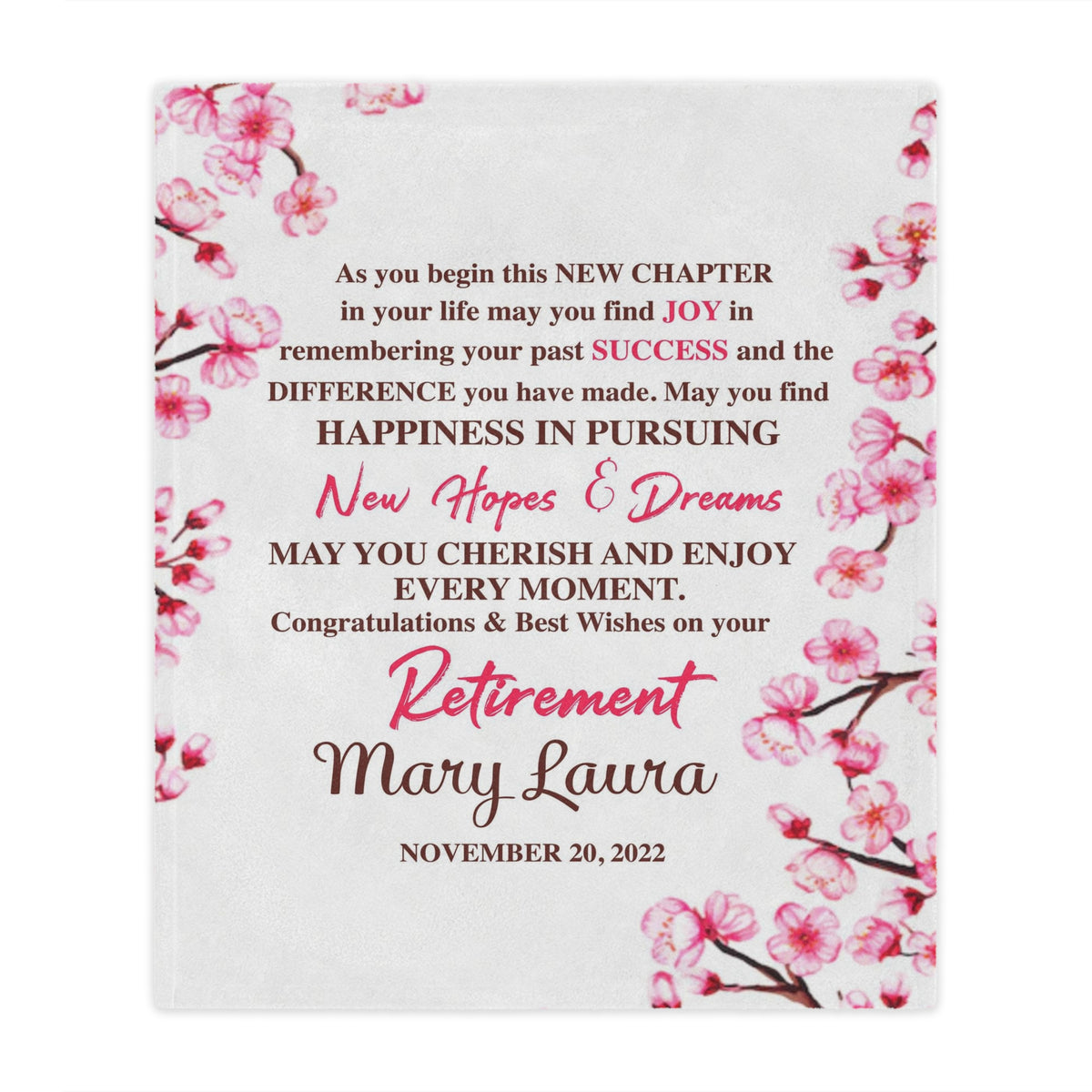 Personalized Retirement Gift For Women, Retirement Gifts For Her, Reti