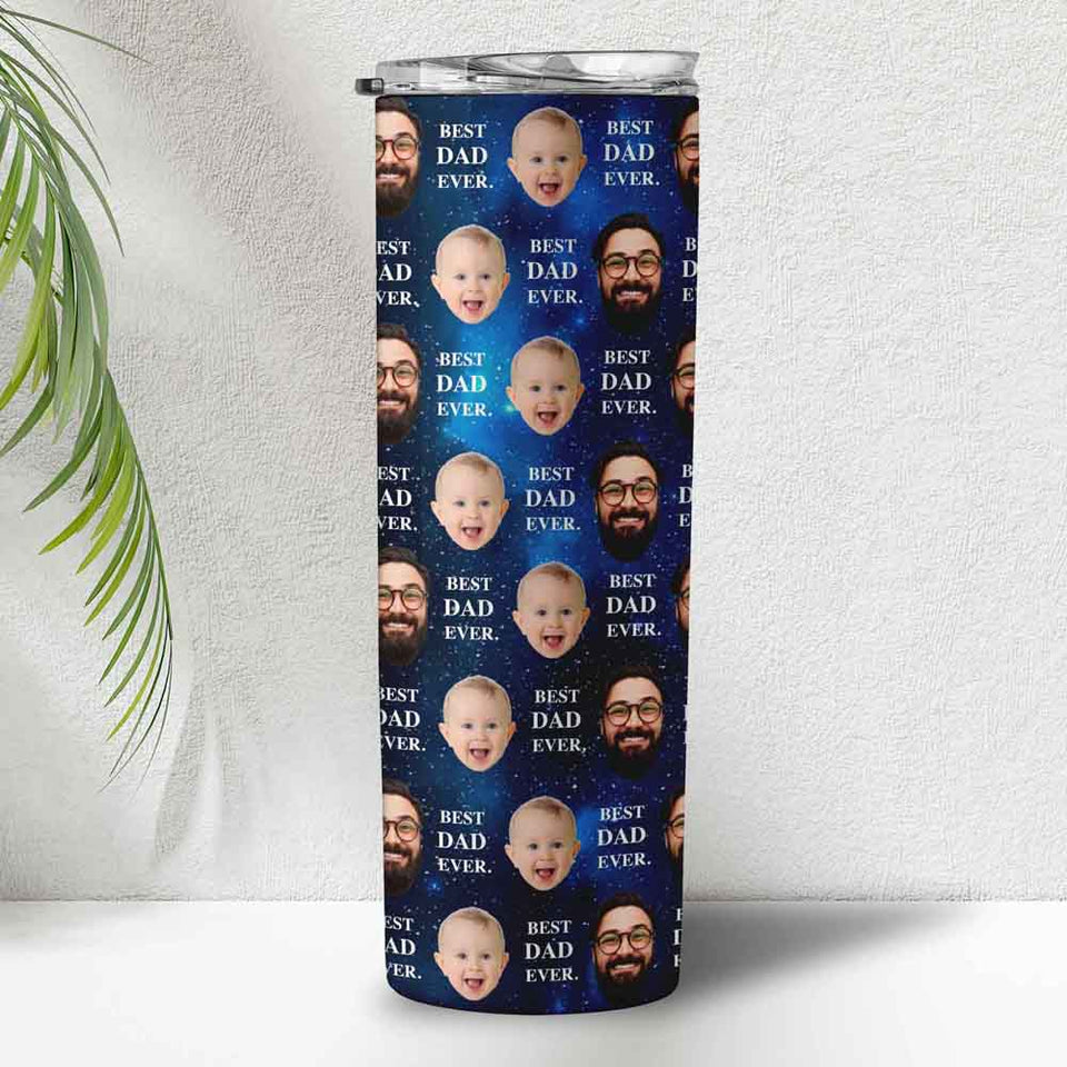 Father's Day Tumbler, Best Dad Ever Tumbler, Gift For Dad 20oz Tumbler