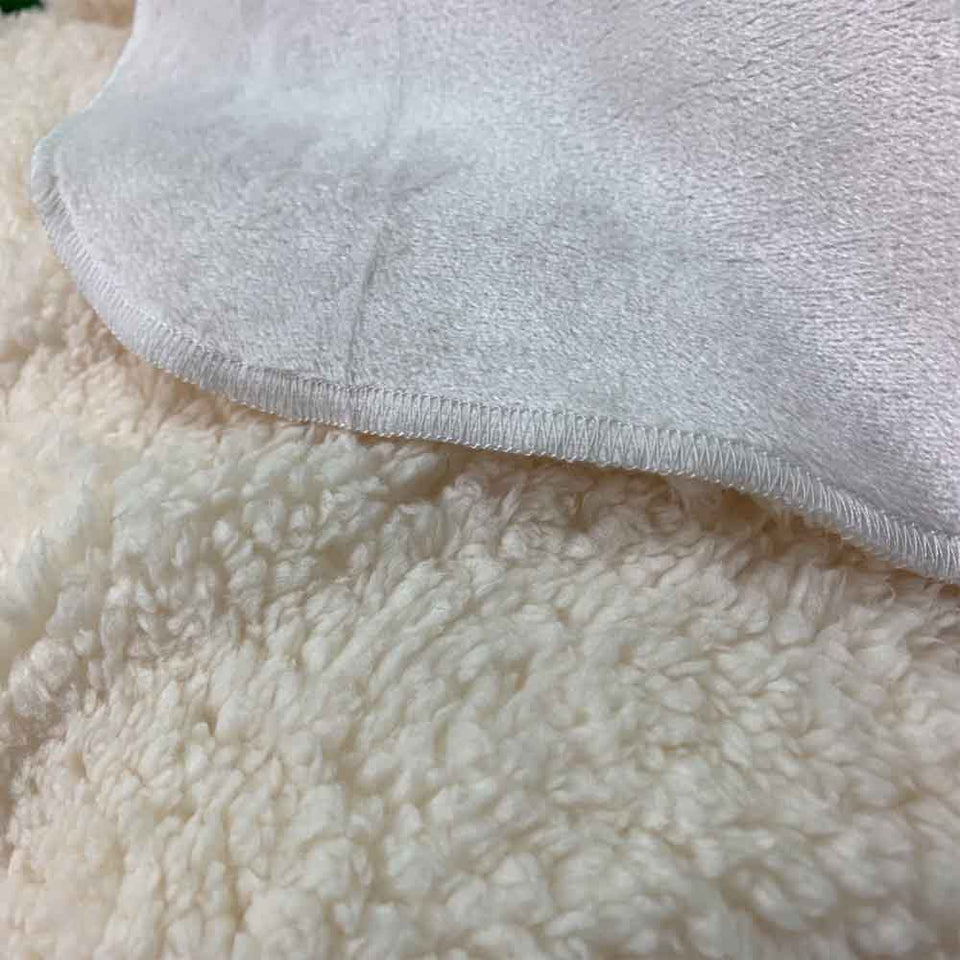 Custom Dog Puppy Blanket, Personalized Paw Print Name Galaxy Blanket