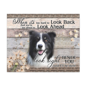 Personalized Pet Memorial Gift, Pet Loss Gifts, Dog Sympathy Gifts, Pet Bereavement Gifts Canvas Wall Art