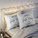 Personalized Pillow, Last Name Pillow, New Home Owner Gift, Housewarming Gift, Single Pillow