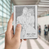 1st Anniversary Gift First Dance Lyrics First Dance Wedding Gift Songs Personalized Passport Holder