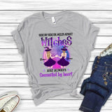 Personalized Witches Best Friend Side by Side Shirt, Halloween Sister Gift Shirt , Halloween Best Friends Shirt