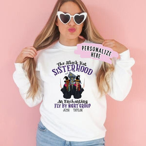 Personalized Witch Happy Halloween Sweatshirt, Best Friend Gift