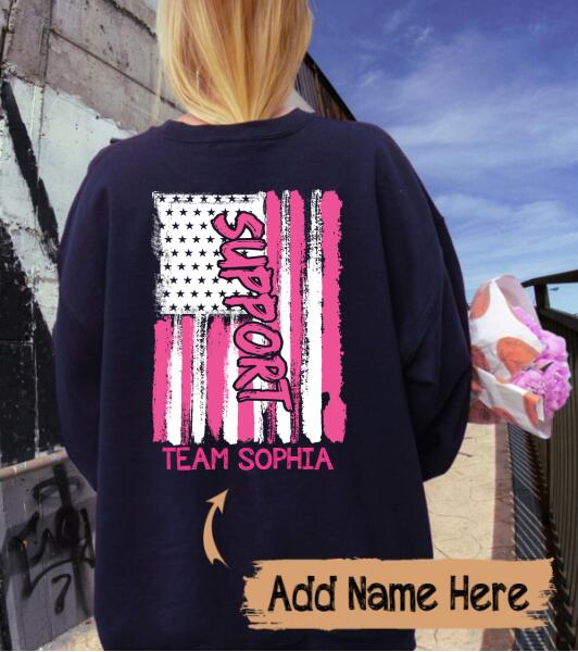 Support Breast Cancer Awareness Month Sweatshirt