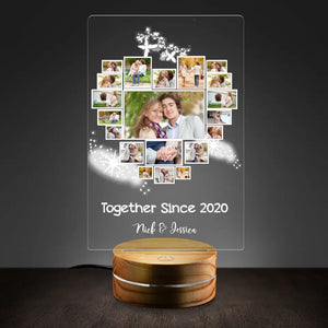 Led Lamp Collage 20 Photo for Couple Valentine Gifts for Him or Her