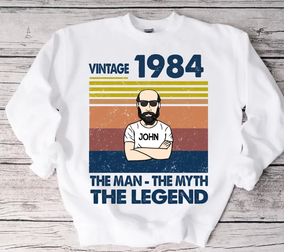 Personalized 40th Birthday Gift For Men Sweatshirt