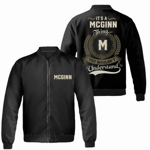 Personalized Put Any Name on Bomber Jacket, It's A Your Name Thing, Personalized Bomber Jacket, Gift For Men/Women