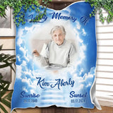 In Loving Memory Memorial Gift Loss Of Mother Memorial Photo Blanket