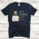 Personalized 3rd Wedding Anniversary T-Shirt for Husband