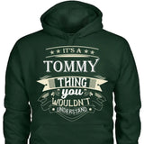 Custom Personalized Hoodie It’s An Your Name Thing You Wouldn't Understand Customizable Your Name Hoodie