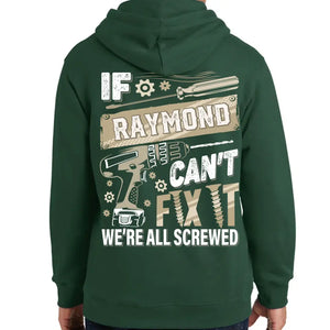 Personalized Last Name If Can't Fix It Hoodie Gift for Dad, Grandpa, Husband