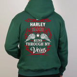 Custom Personalized Your Name Hooded Sweatshirt, Blood Runs Through My Veins Hoodie, Put Your Name on Hoodie