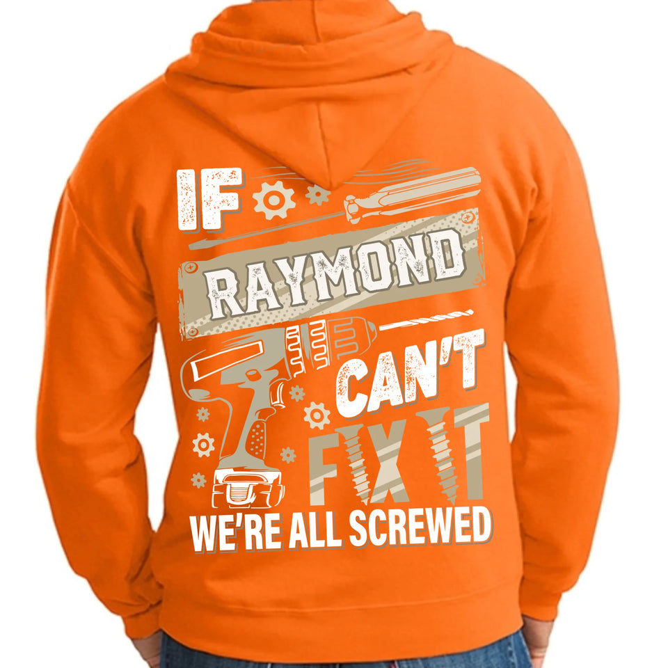 Personalized Last Name If Can't Fix It Hoodie Gift for Dad, Grandpa, Husband
