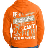 Personalized Last Name If Can't Fix It Hoodie Gift for Dad, Grandpa, Husband