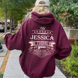 Hoodie-Maroon