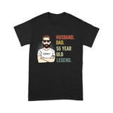 Personalized 50th Birthday T-Shirt For Husband, Dad