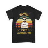 Personalized Vintage Birthday Gift For Men T-Shirt, 50th Birthday Gift For Men T-Shirt, 50th Birthday Gift For Him