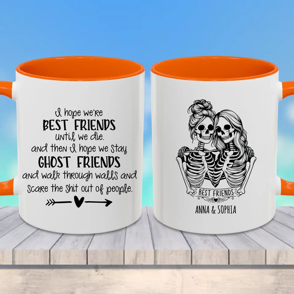 Orange Accent Mug