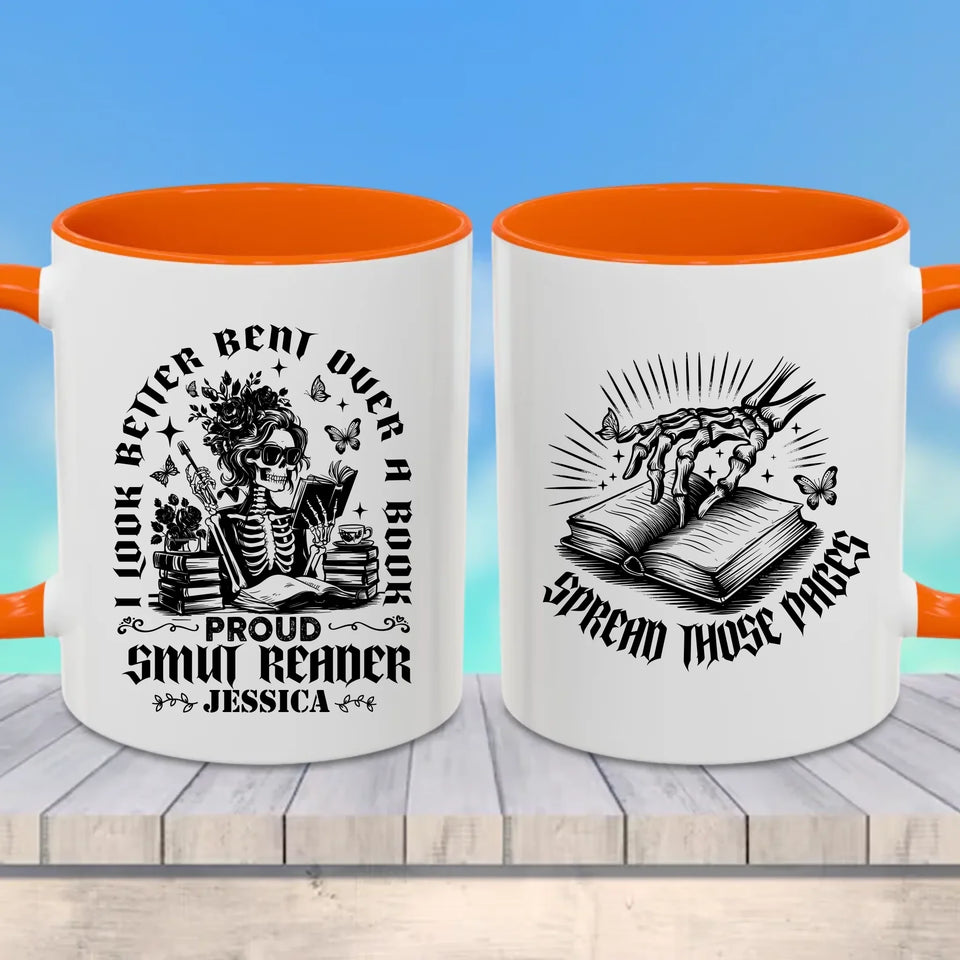 Orange Accent Mug