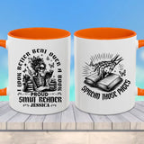 Orange Accent Mug