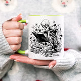 Lime Green Accent Mug