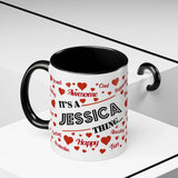 Black Accent Mug