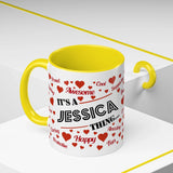 Yellow Accent Mug