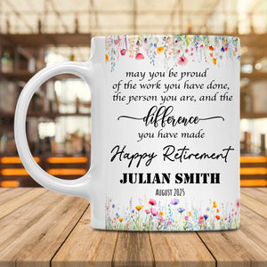 Custom Mug for Women's Retirement, Thoughtful Gift for Boss, Coworker, or Friend Leaving Work-11oz-4
