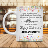 Custom Mug for Women's Retirement, Thoughtful Gift for Boss, Coworker, or Friend Leaving Work-11oz-4