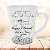 Custom Retirement Mug for Women – Personalized Farewell Gift for Boss, Colleague, or Friend-4