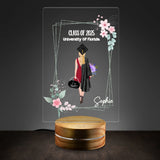 Graduation Gift, University Graduation Night Light, Gifts For Her, Custom Graduation Gift Led Lamp Night Light